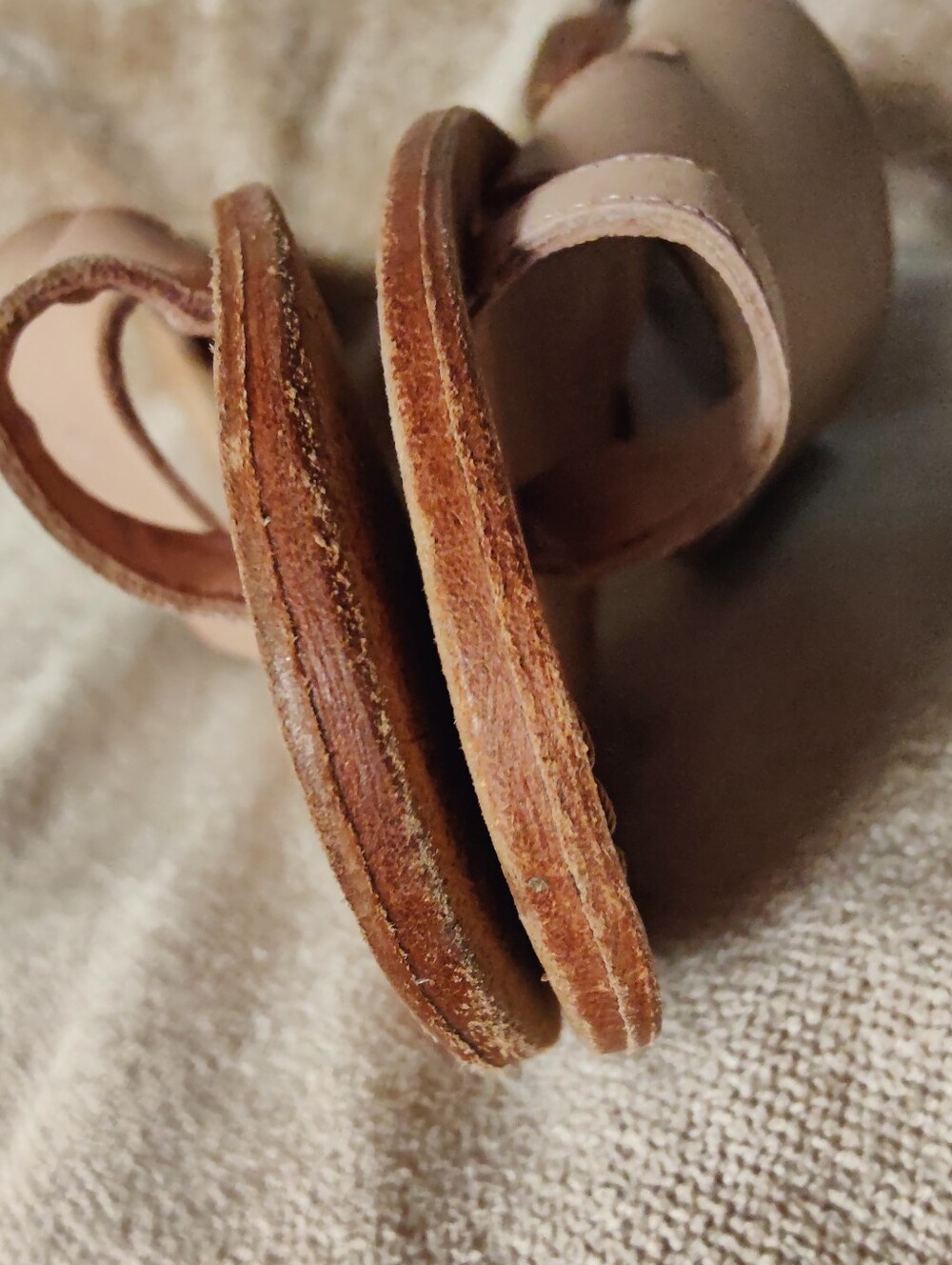 Free People Sant Antoni Slide Natural Sandals Size 7.5 (38) - Picture 11 of 13